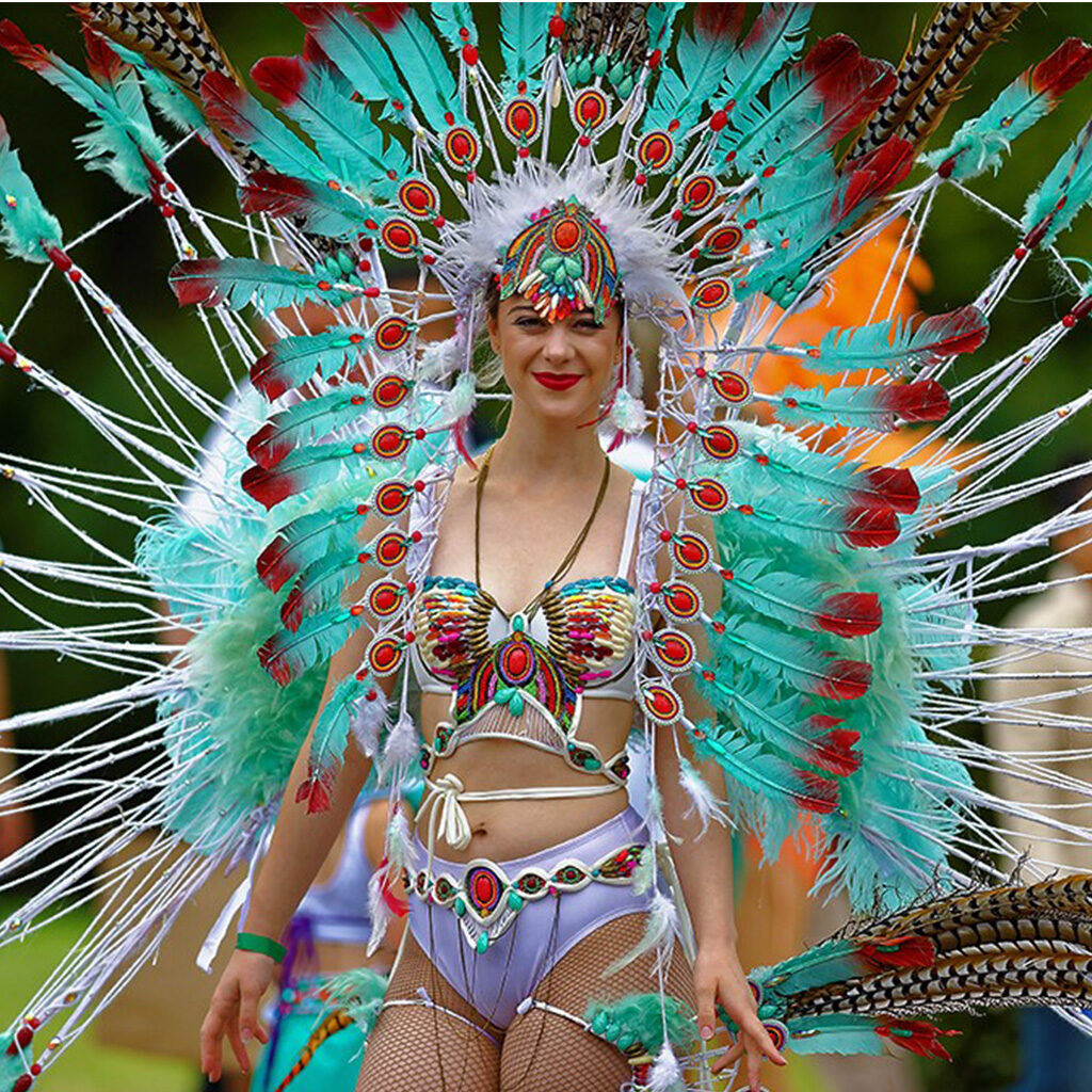Caribbean carnival costumes